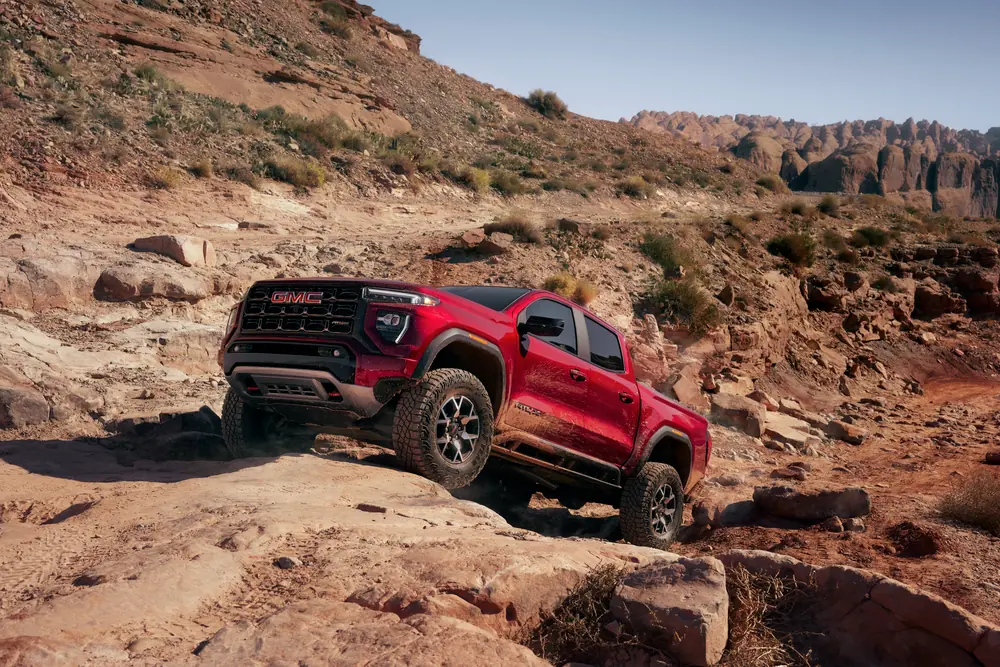 2026 GMC Canyon off-road at GMCDemo1 in Derwood MD